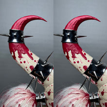 Load image into Gallery viewer, DARK POP: MADE TO ORDER GeorginatheDollWigs Custom Styled Wig (READ DESCRIPTION FOR TURNAROUND)
