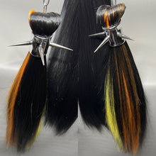 Load image into Gallery viewer, CHROMA X EMBERS: MADE TO ORDER GeorginatheDollWigs Custom Styled Wig (READ DESCRIPTION FOR TURNAROUND)
