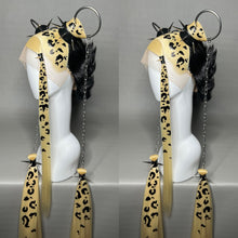 Load image into Gallery viewer, CHEETAH XION: MADE TO ORDER GeorginatheDollWigs Custom Styled Wig (READ DESCRIPTION FOR TURNAROUND)
