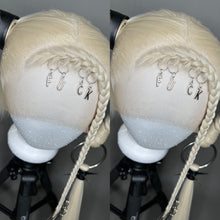 Load image into Gallery viewer, FVCK PUNK: MADE TO ORDER GeorginatheDollWigs Custom Styled Wig (READ DESCRIPTION FOR TURNAROUND
