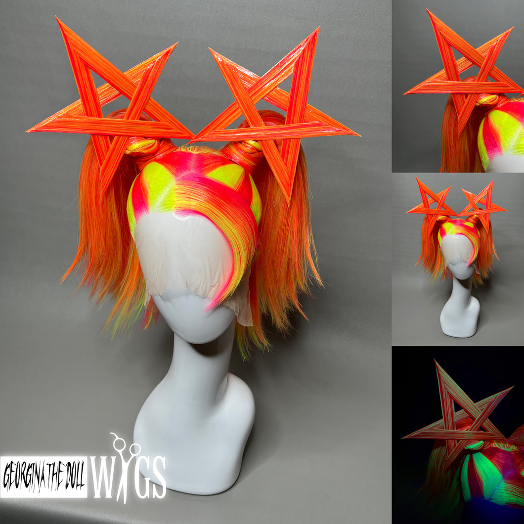 SUMMER CVNT: MADE TO ORDER GeorginatheDollWigs Custom Styled Wig (READ DESCRIPTION FOR TURNAROUND)