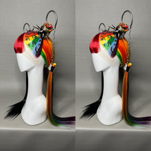 Load image into Gallery viewer, CHROMA X PRIDE: MADE TO ORDER GeorginatheDollWigs Custom Styled Wig (READ DESCRIPTION FOR TURNAROUND)
