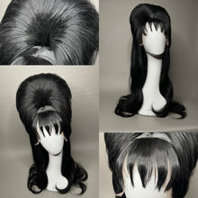 Load image into Gallery viewer, MISTRESS OF THE DARK: MADE TO ORDER GeorginatheDollWigs Custom Styled Wig (READ DESCRIPTION FOR TURNAROUND)
