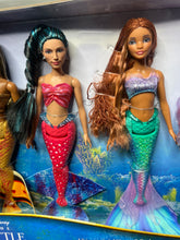 Load image into Gallery viewer, LITTLE MERMAID DOLL SET: 7 Sisters Mattel X Disney  Brand New NRFB READY TO SHIP
