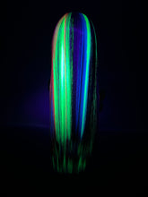 Load image into Gallery viewer, TECHNICOLOR Custom Colored Lace Front Wig (Large Cap, 13x3 Lace Front, Half Black/Rainbow) MADE TO ORDER
