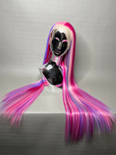 Load image into Gallery viewer, PINK VENOM Custom Colored Lace Front Wig (Large Cap, Pink/Purple Rainbow, 30” &amp; 40” Length) READY TO SHIP
