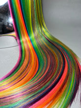 Load image into Gallery viewer, READING RAINBOW Custom Colored Lace Front Wig (Large Cap, 26 inch length) READY TO SHIP
