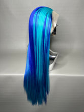 Load image into Gallery viewer, AQUAMENTÉ Custom Colored Lace Front Wig (Large Cap, 26 inch length) READY TO SHIP

