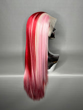 Load image into Gallery viewer, CHERRY KISSES Custom Colored Lace Front Wig (Large Cap, 26 inch length) READY TO SHIP
