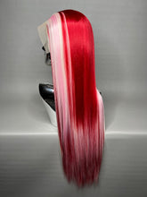 Load image into Gallery viewer, CHERRY KISSES Custom Colored Lace Front Wig (Large Cap, 26 inch length) READY TO SHIP
