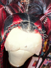 Load image into Gallery viewer, MANIC PONK: READY TO SHIP GeorginatheDollWigs Custom Styled Wig
