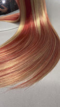 Load and play video in Gallery viewer, NUTTY GINGER Custom Colored Lace Front Wig (Large Cap, 26 inch length) READY TO SHIP
