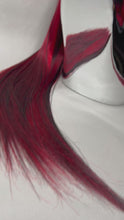 Load and play video in Gallery viewer, XXXPLICIT Custom Colored Lace Front Wig (Large Cap, 26 inch length) READY TO SHIP
