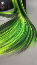 Load and play video in Gallery viewer, BEETLEJUICE Custom Colored Lace Front Wig (Large Cap, 26 inch length) READY TO SHIP BEETLEJUICE
