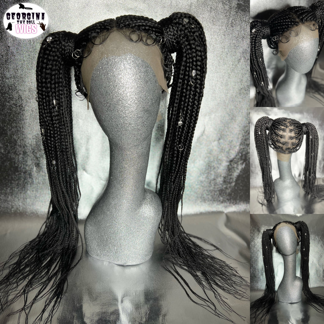 CHARMICHAEL TINGS: MADE TO ORDER GeorginatheDollWigs Custom Styled Wig (READ DESCRIPTION FOR TURNAROUND)