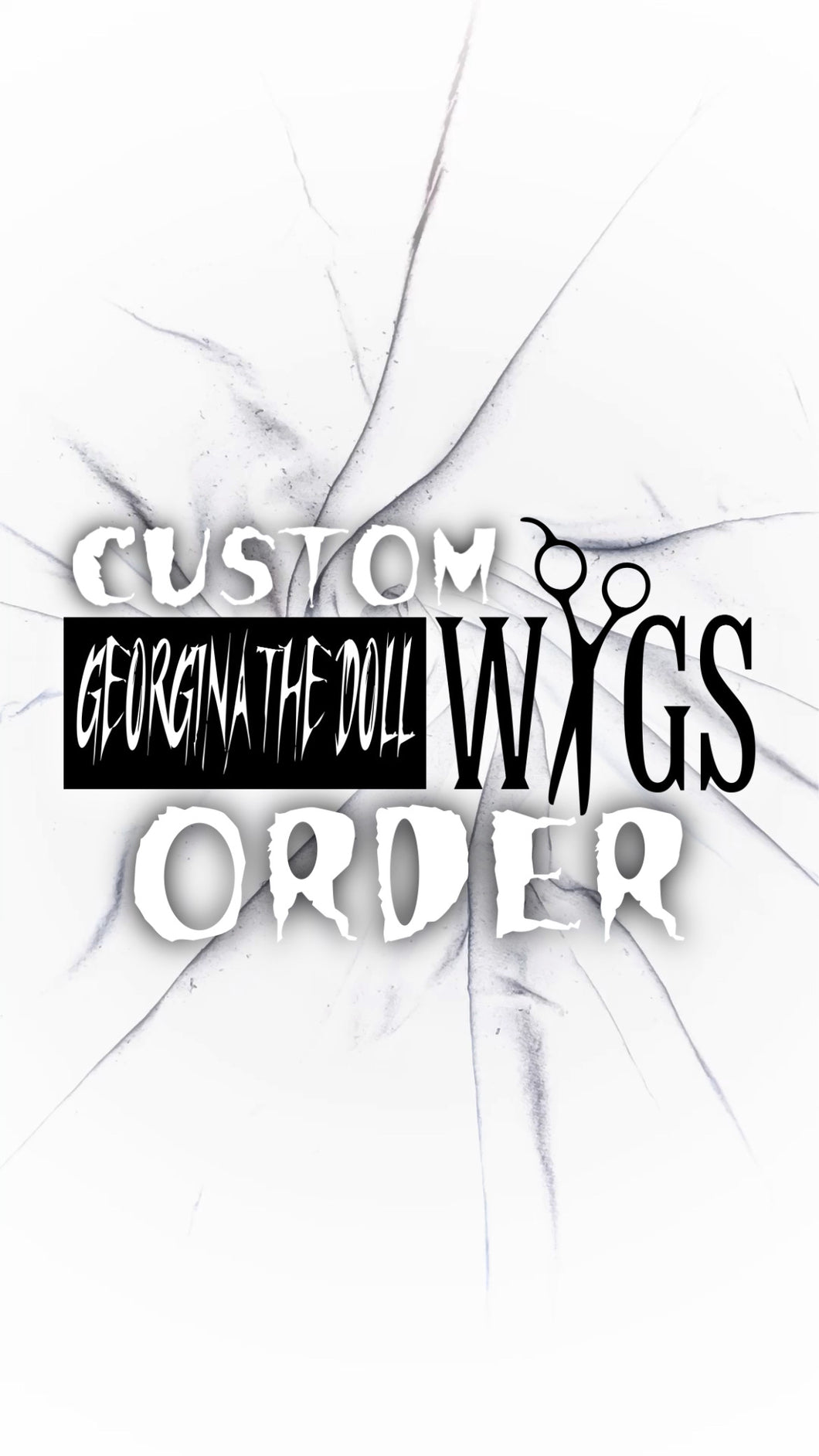 Custom “Georgina the Doll Wigs” Order