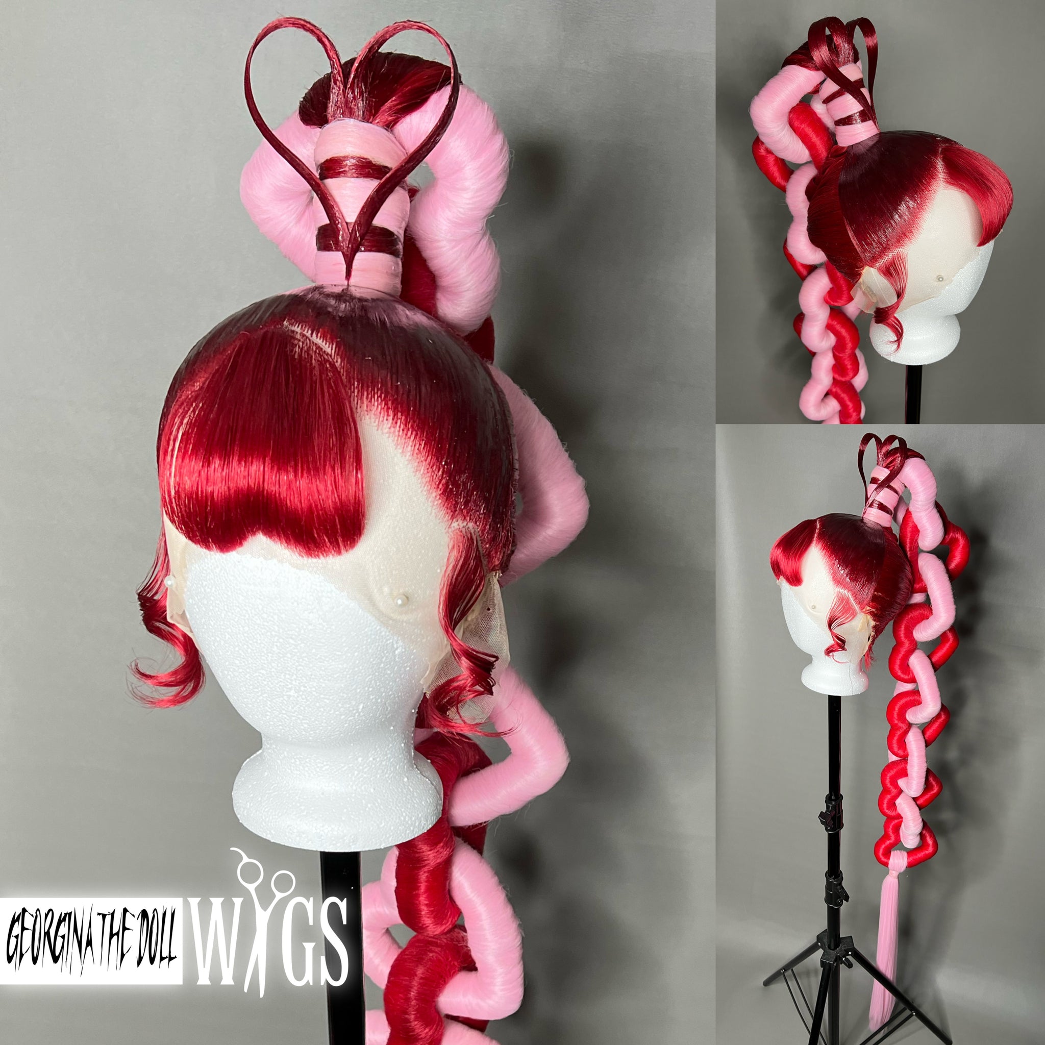 SWEET HEART: MADE TO ORDER GeorginatheDollWigs Custom Styled 