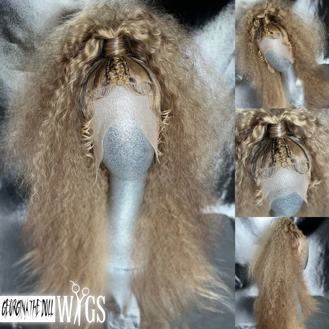 7 RINGS: MADE TO ORDER GeorginatheDollWigs Custom Styled Wig (READ DESCRIPTION FOR TURNAROUND)